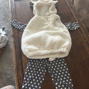 Cozy Polka Dot Baby Outfit